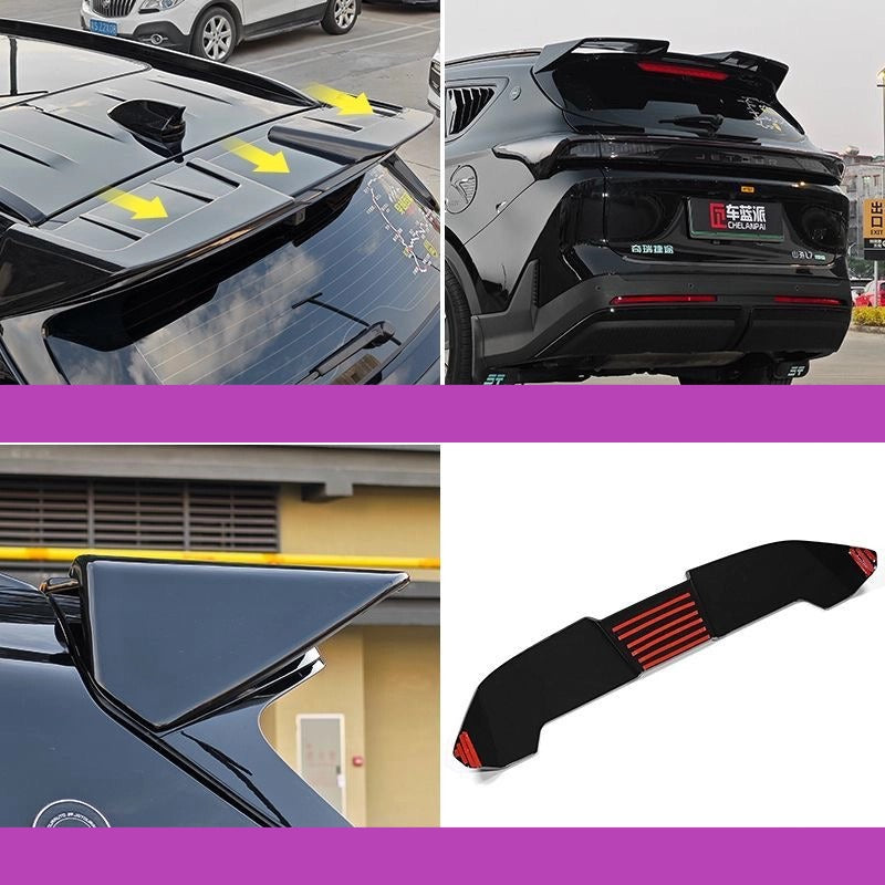 Rear spoiler for Chery Jetour X70 Plus-Let us help you explore your 4x4 with us Noxfun