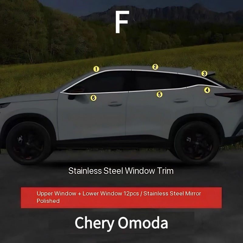 Car Window Strip For Omoda 5-Let us help you explore your 4x4 with us Noxfun