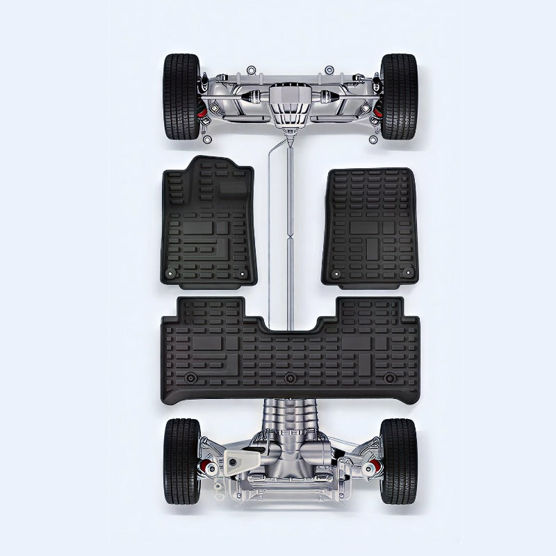 All Weather Floor Mats Interior Liners for Chery Jetour G700-Let us help you explore your 4x4 with us Noxfun