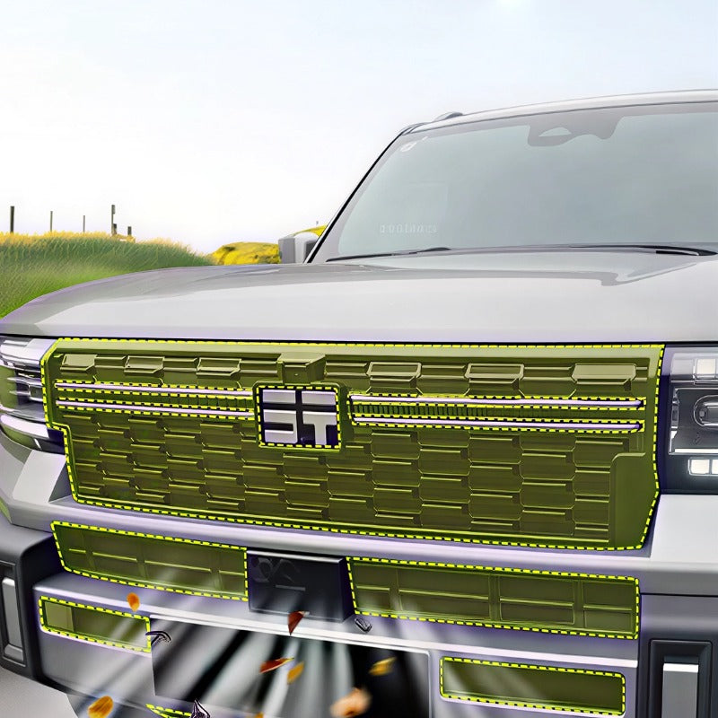 Insect screen for vehicle front grille suitable for Jetour G700-Let us help you explore your 4x4 with us Noxfun