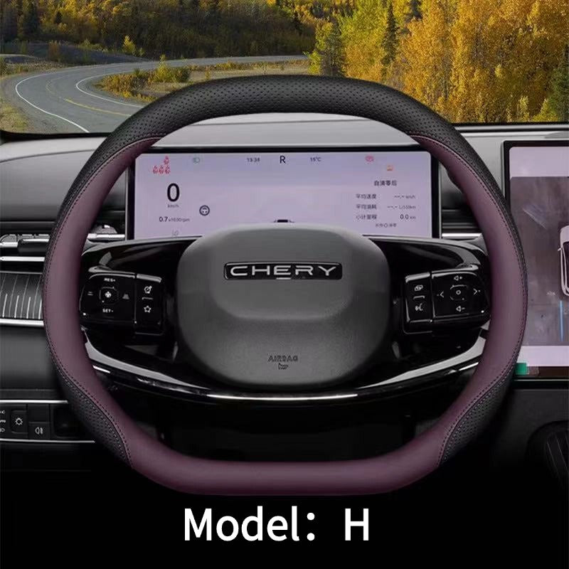 Car steering wheel cover for Chery Omoda C7-Let us help you explore your 4x4 with us Noxfun