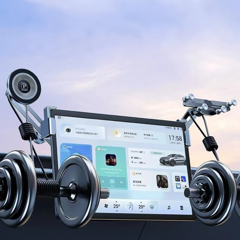 Dual-Phone Aluminum Alloy Car Holder-Let us help you explore your 4x4 with us Noxfun