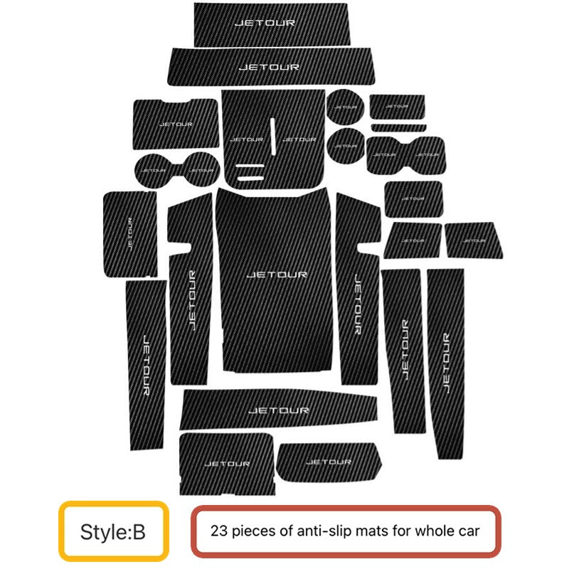 Car Anti-Slip Mat for Chery Jetour T2-Let us help you explore your 4x4 with us Noxfun