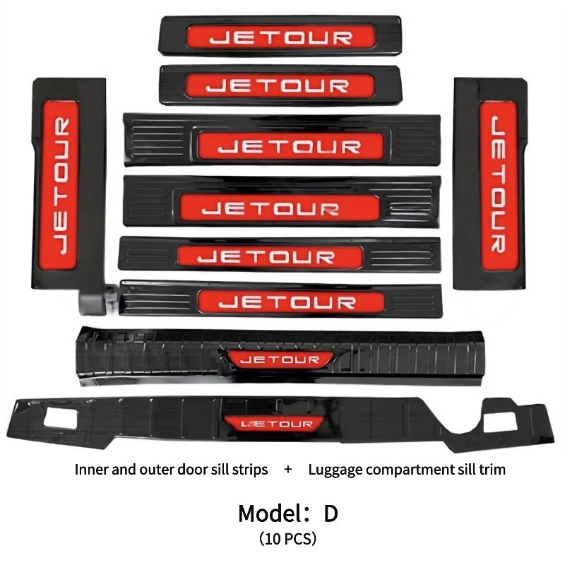 Door Sill Protector For Chery Jetour T2 & Jetour T2 PHEV-Let us help you explore your 4x4 with us Noxfun