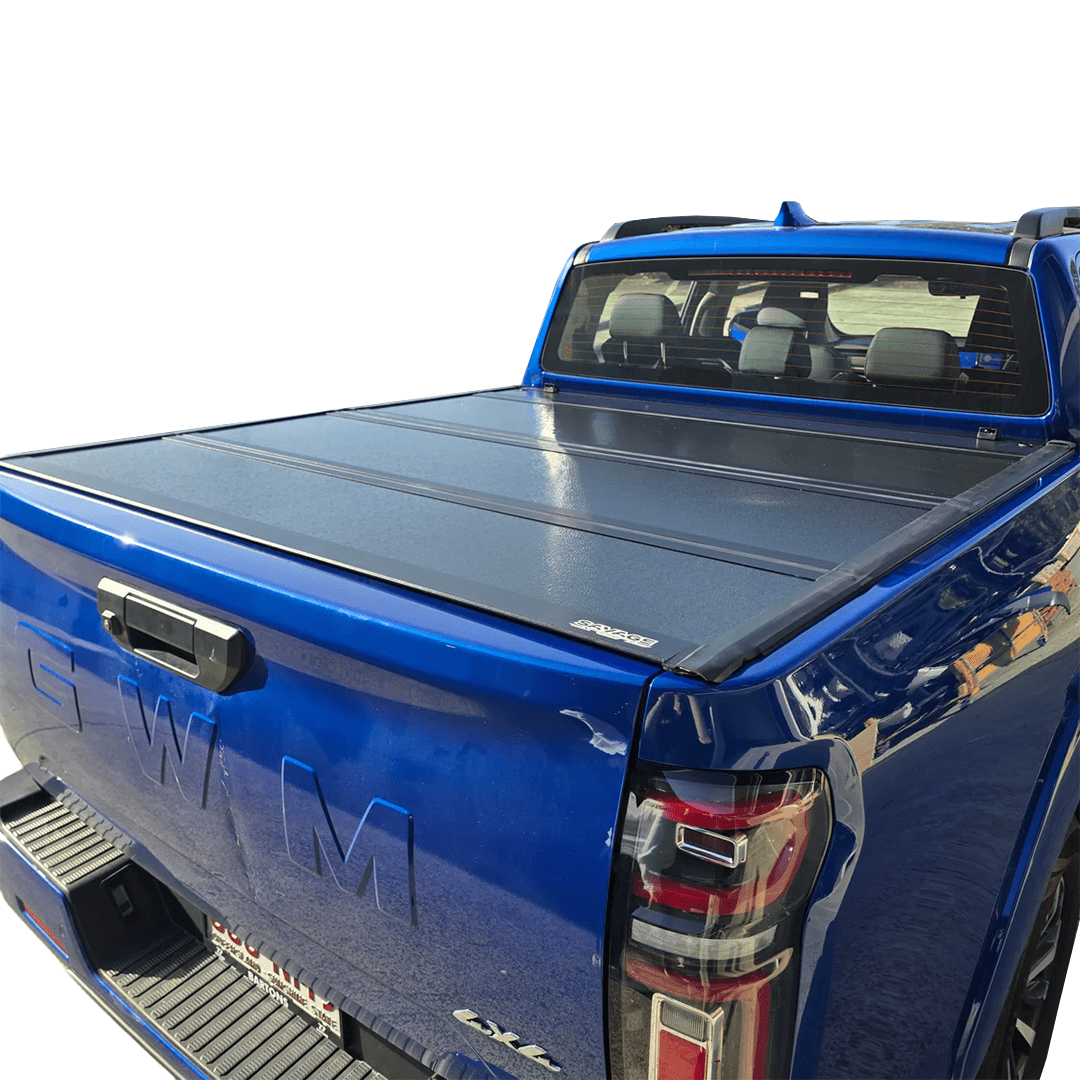 noxfun TRIFOLD STEALTH HARD LID COVER – GWM CANNON 2020+ TONNEAU-Let us help you explore your 4x4 with us Noxfun