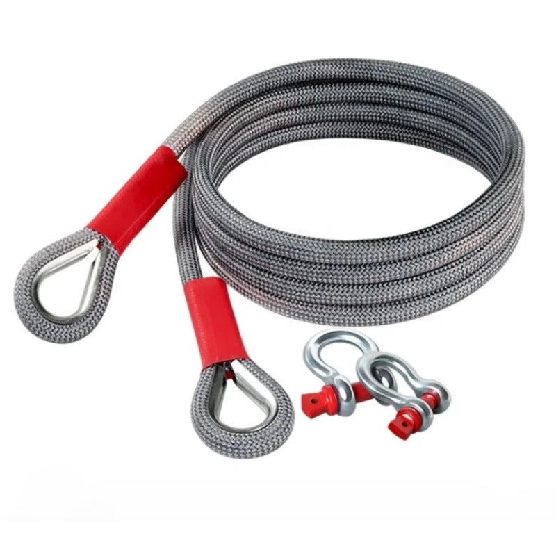 Heavy Duty Emergency Car Recovery Tow Strap Off Road Rescue Pull Rope-Let us help you explore your 4x4 with us Noxfun