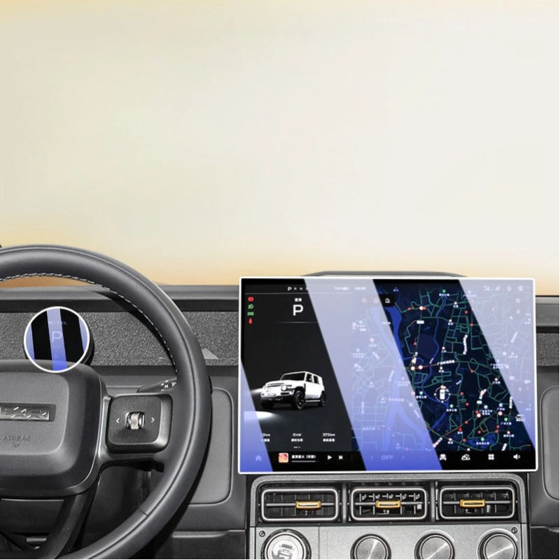 Chery ICAR V23  Tempered Glass Screen Protector-Let us help you explore your 4x4 with us Noxfun