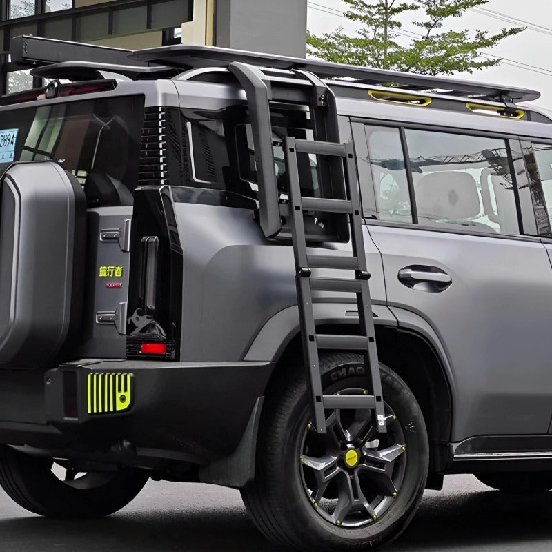 Car rear window folding ladder for Chery Jetour T2 & Jetour T2 PHEV & Jetour T1-Let us help you explore your 4x4 with us Noxfun