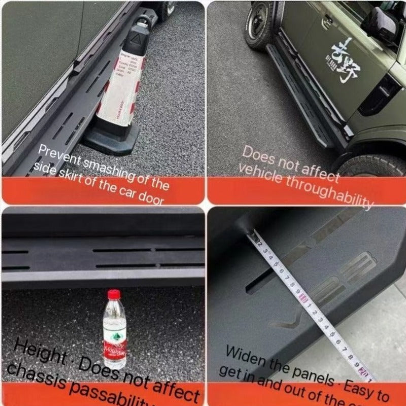 Car Side Pedal Conversion for Chery iCAR V23-Let us help you explore your 4x4 with us Noxfun