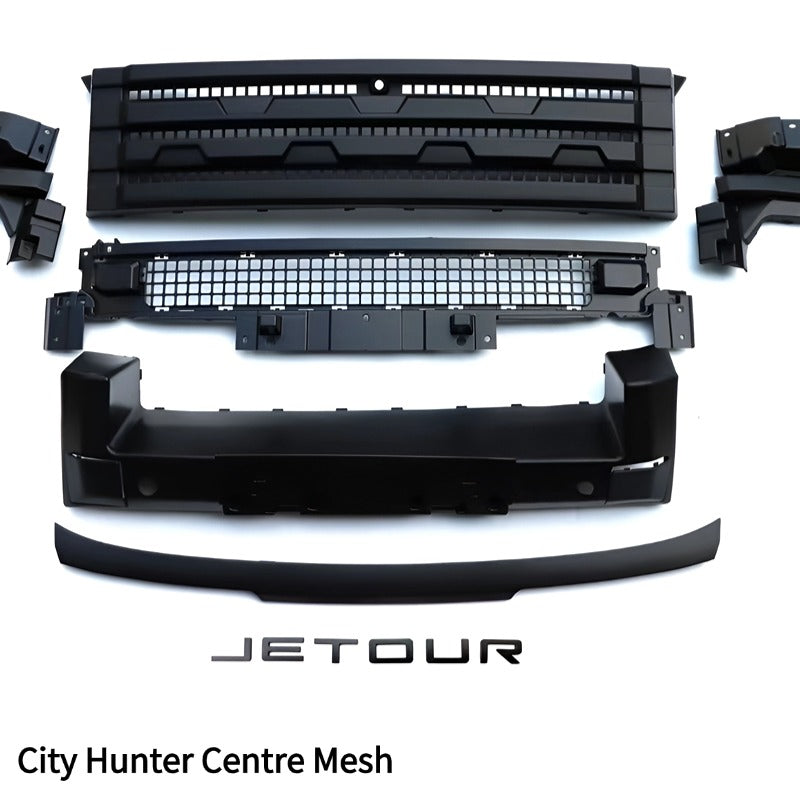 Car front centre mesh conversion kit for Chery Jetour T2 & Jetour T2 PHEV-Let us help you explore your 4x4 with us Noxfun