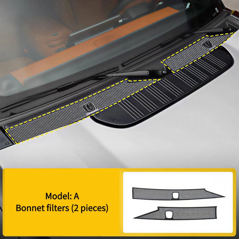 Insect screen for bonnet air intake suitable for Jetour G700-Let us help you explore your 4x4 with us Noxfun