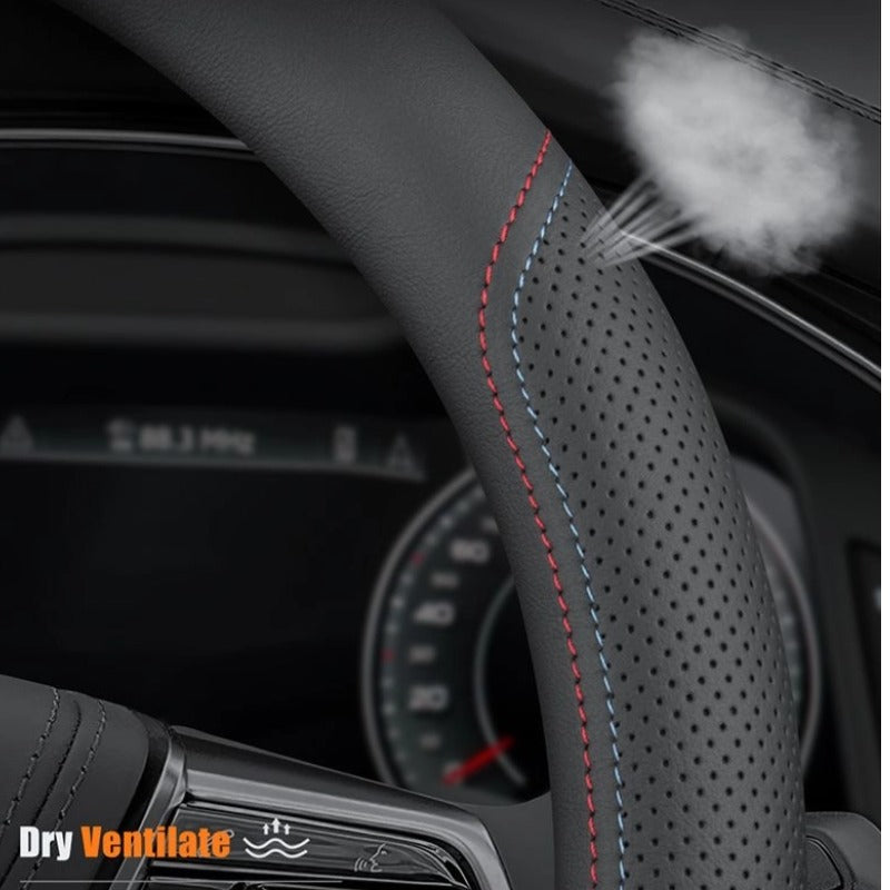 Ultra Thin Leather Steering Wheel Cover for Chery Jaecoo J7 & 7 PHEV-Let us help you explore your 4x4 with us Noxfun
