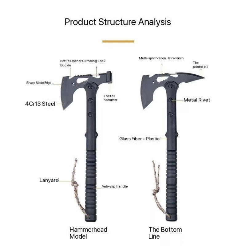 Multi-functional tactical axe-Let us help you explore your 4x4 with us Noxfun
