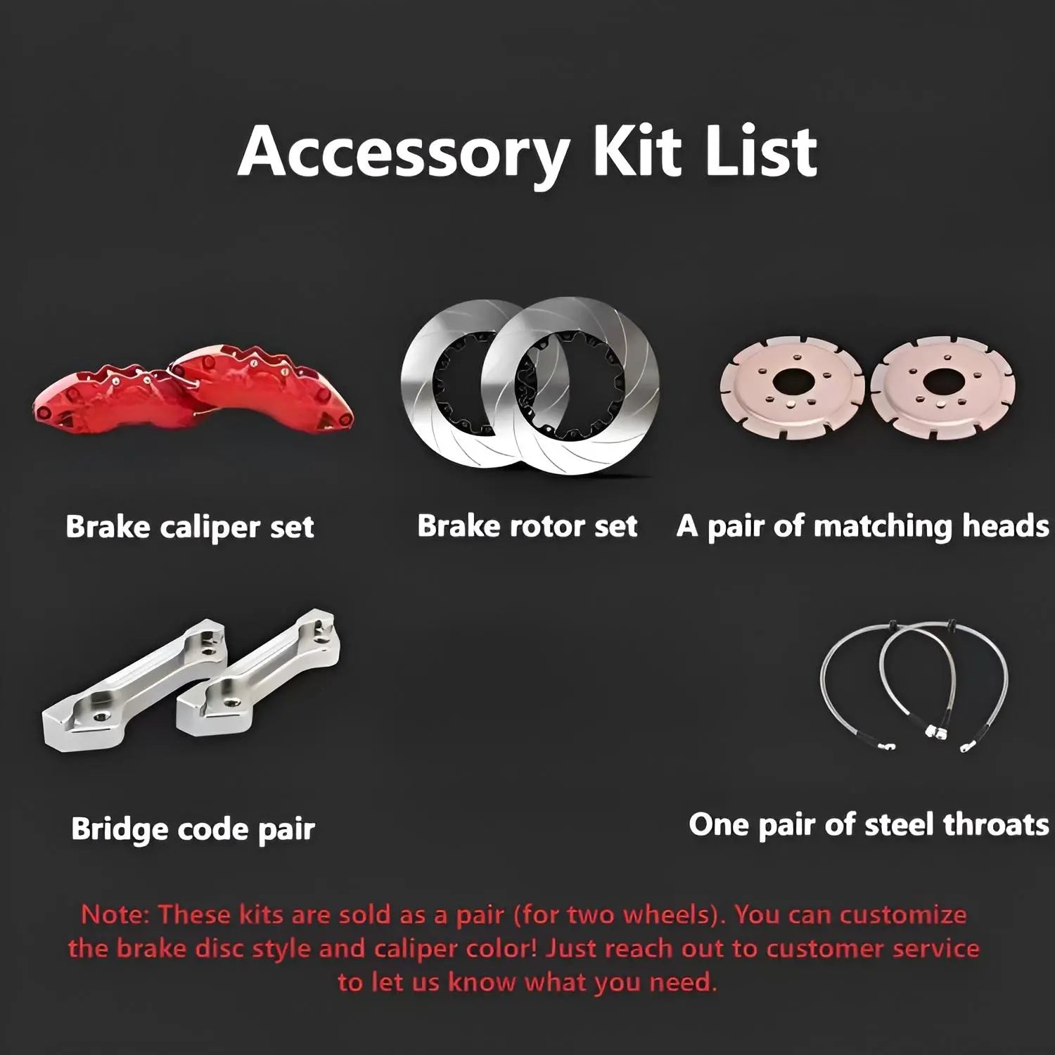 Tailor-Made Brembo Brake Kits - Custom Calipers & Performance Rotors Detail