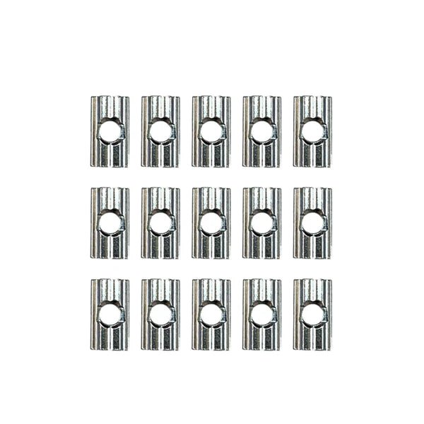 PHANTOM SERIES PLATFORM SLIDE NUTS M6 (RECTANGLE) 15PCE-Let us help you explore your 4x4 with us Noxfun