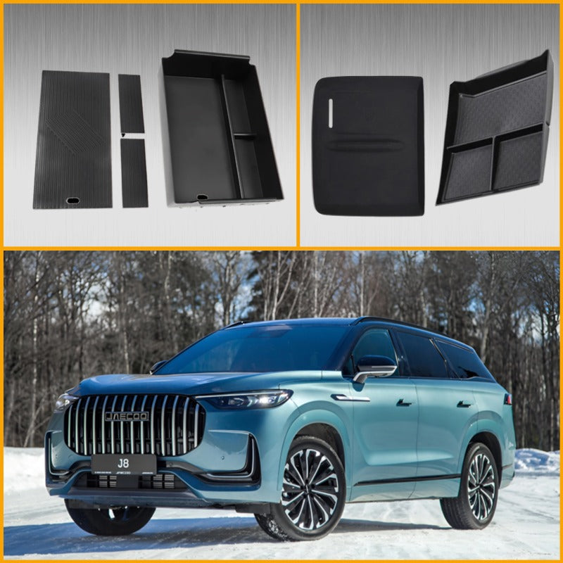 Armrest Storage Box Accessories For Chery JAECOO J8（Tiggo 9）-Let us help you explore your 4x4 with us Noxfun