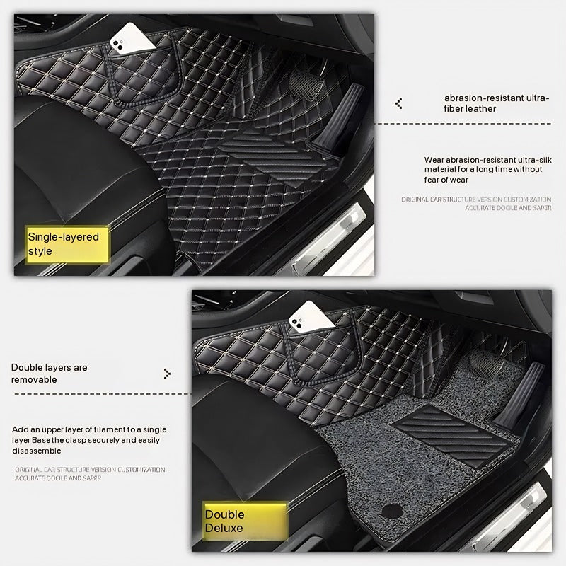 All-weather floor mats for right-hand drive Chery JAECOO J7 and Chery JAECOO 7 PHEV-Let us help you explore your 4x4 with us Noxfun