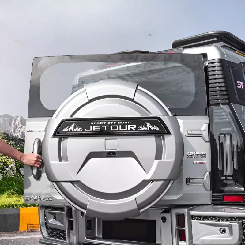 Car tailgate spare wheel cover for Chery Jetour T2-Let us help you explore your 4x4 with us Noxfun