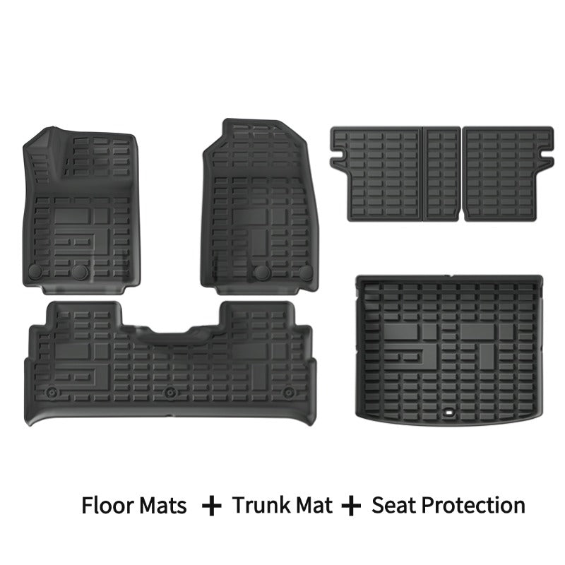 TPE Rubber Floor Mats & Trunk Mat for Chery Jetour T1-Let us help you explore your 4x4 with us Noxfun