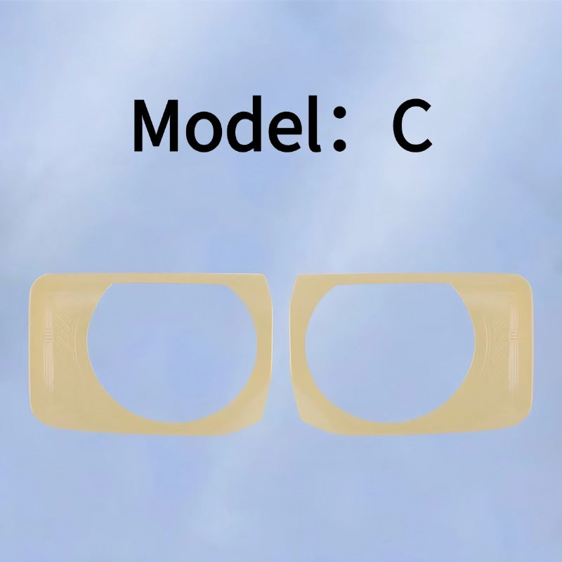 Headlight Trim Eyelid Covers for the Chery iCAR V27-Let us help you explore your 4x4 with us Noxfun