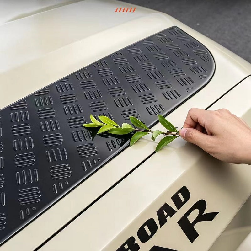 Bug Stone Hood Guard & Engine Top Cover for Chery iCAR V27-Let us help you explore your 4x4 with us Noxfun