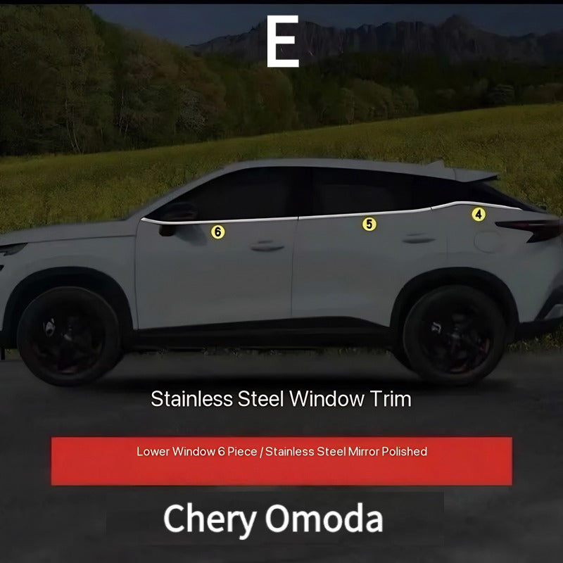 Car Window Strip For Omoda 5-Let us help you explore your 4x4 with us Noxfun