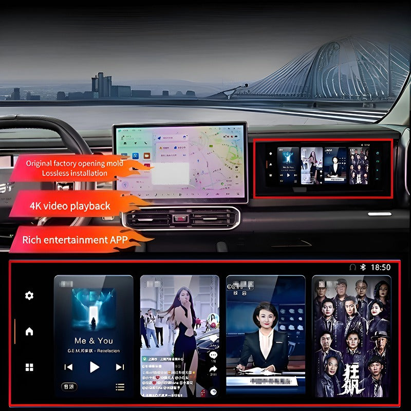 Co-Pilot Entertainment Screen for Chery Jetour T2 & Jetour T2 PHEV & Jetour T1-Let us help you explore your 4x4 with us Noxfun