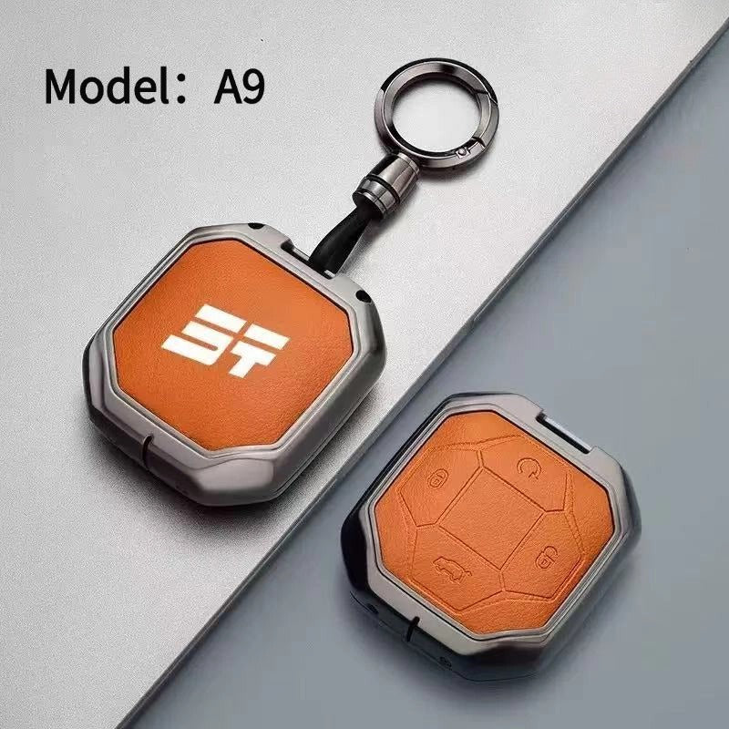 Leather Key Protector for Chery Jetour T2 Jetour T2 PHEV-Let us help you explore your 4x4 with us Noxfun