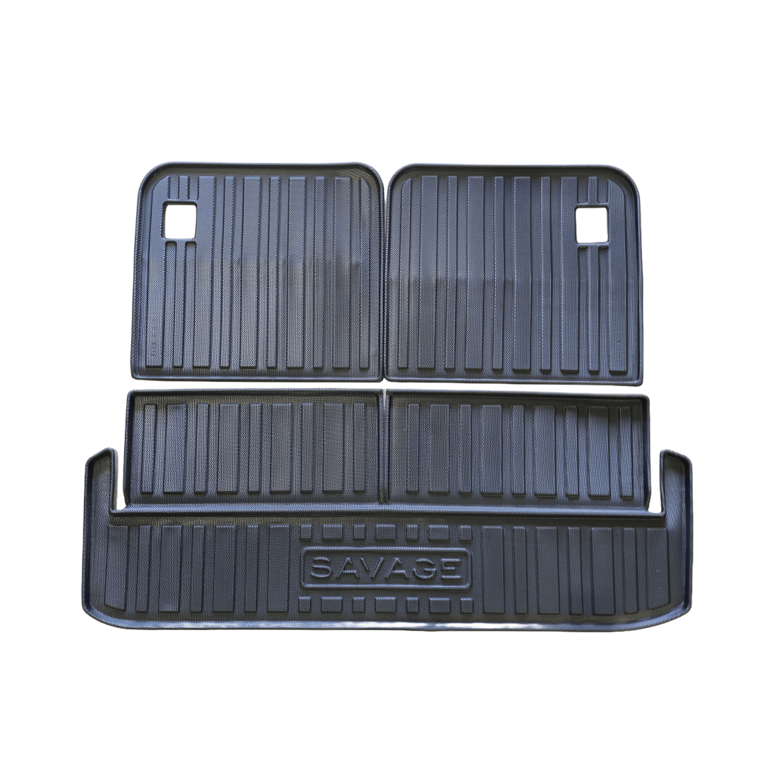 TANK 500 Non-PHEV 3D Moulded Floor Mats Full Set 7 Seater (4 Rows)-Let us help you explore your 4x4 with us Noxfun