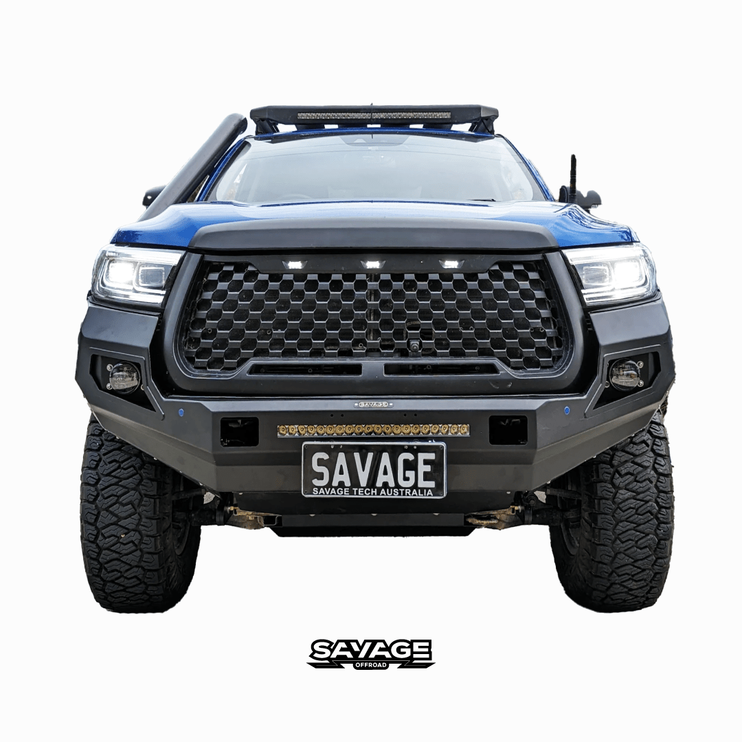 GWM CANNON THE BEAST HOOPLESS BULL BAR 2020-2024 V2-Let us help you explore your 4x4 with us Noxfun
