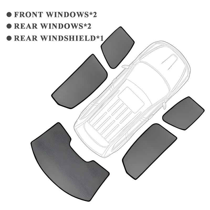 Sunshade Visor Mesh Curtain for Chery Car-Let us help you explore your 4x4 with us Noxfun