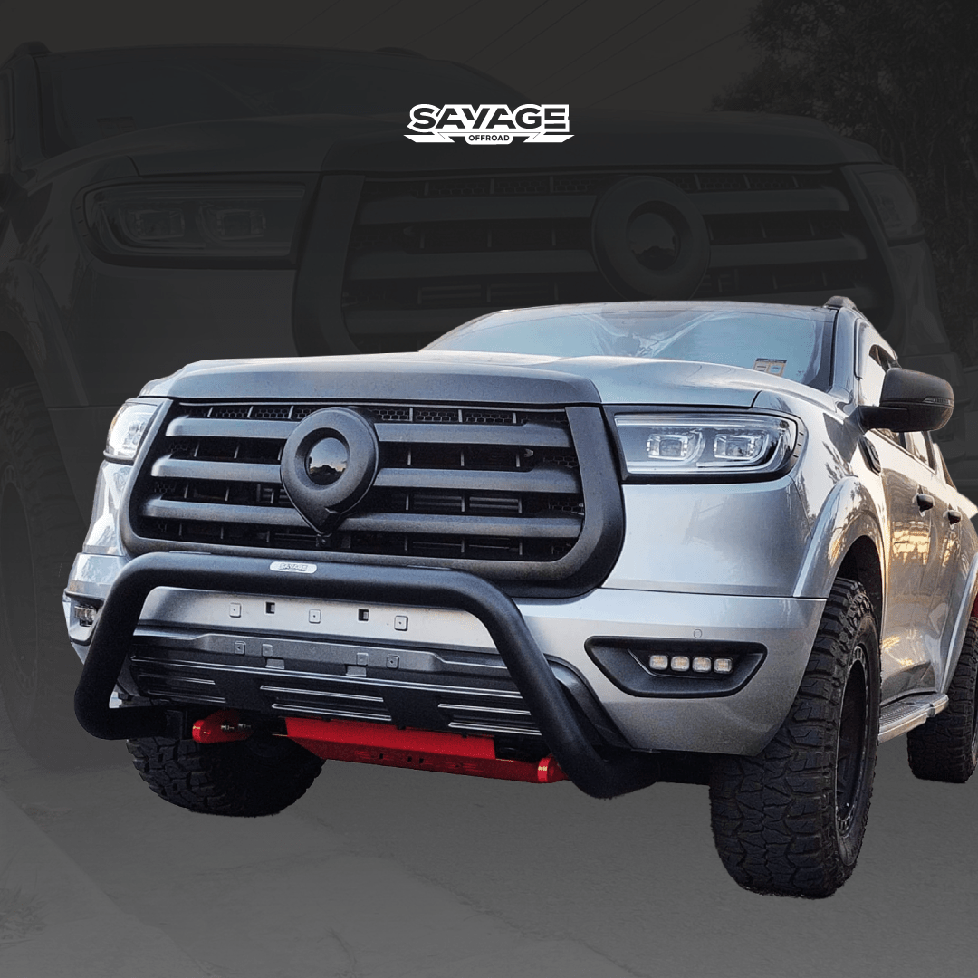 GWM CANNON IMPACT ALLOY NUDGE BAR (RECOVERY POINT COMPATIBLE)-Let us help you explore your 4x4 with us Noxfun