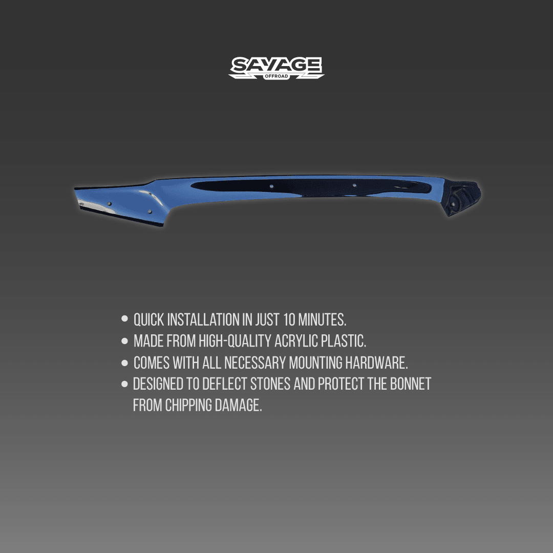 GWM CANNON BONNET PROTECTORS 2020-2024 (Does NOT suit Facelift models)-Let us help you explore your 4x4 with us Noxfun