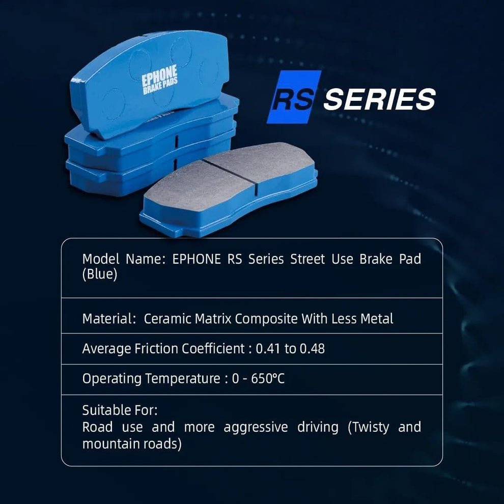 GWM CANNON & TANK 300 UPGRADED CERAMIC BRAKE PADS FRONT PAIR-Let us help you explore your 4x4 with us Noxfun