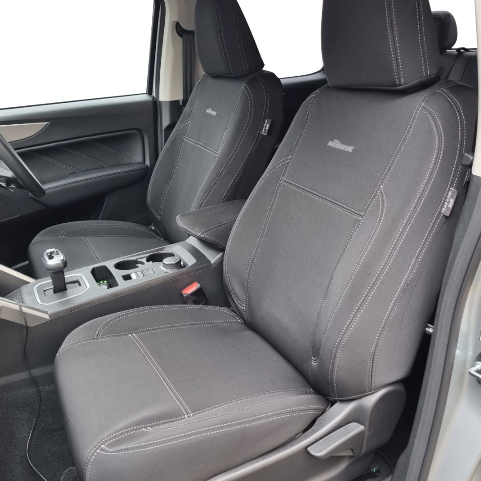 Wetseat Neoprene Seat Covers for GWM Cannon X / Vanta / XSR – Full Set Front & Rear (Australian Made)-Let us help you explore your 4x4 with us Noxfun
