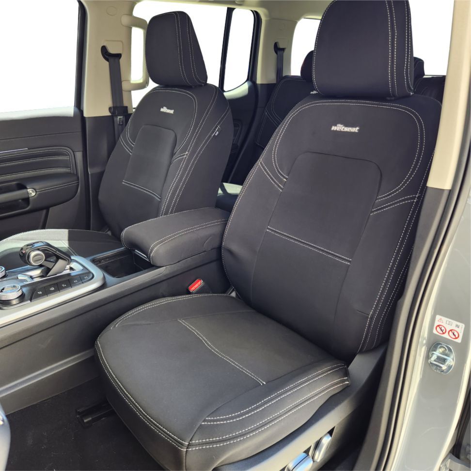 Wetseat Neoprene Seat Covers for GWM Tank 300 – Full Set Front & Rear (Australian Made)-Let us help you explore your 4x4 with us Noxfun