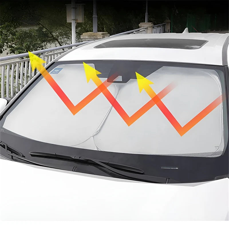 Foldable Car Front Windshield Sunshade-Let us help you explore your 4x4 with us Noxfun
