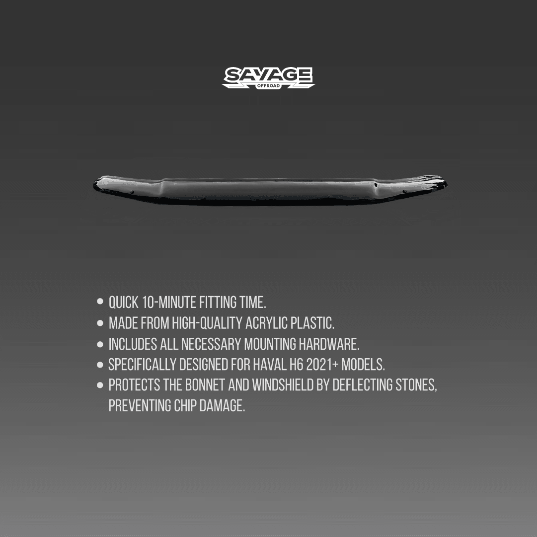 Haval H6 BONNET PROTECTOR-Let us help you explore your 4x4 with us Noxfun