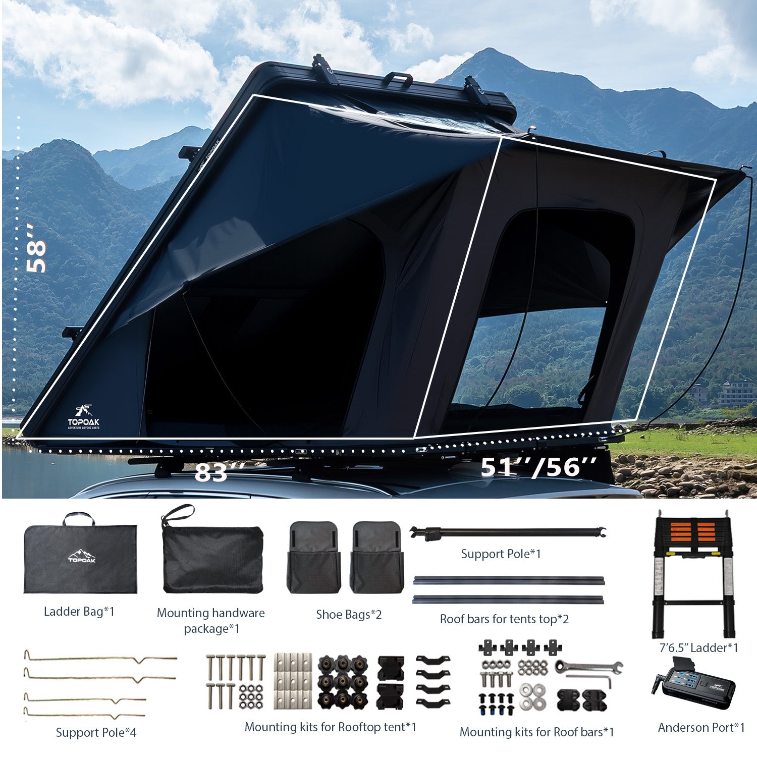 Galaxy Light | Rooftop Tent RTT-Let us help you explore your 4x4 with us Noxfun