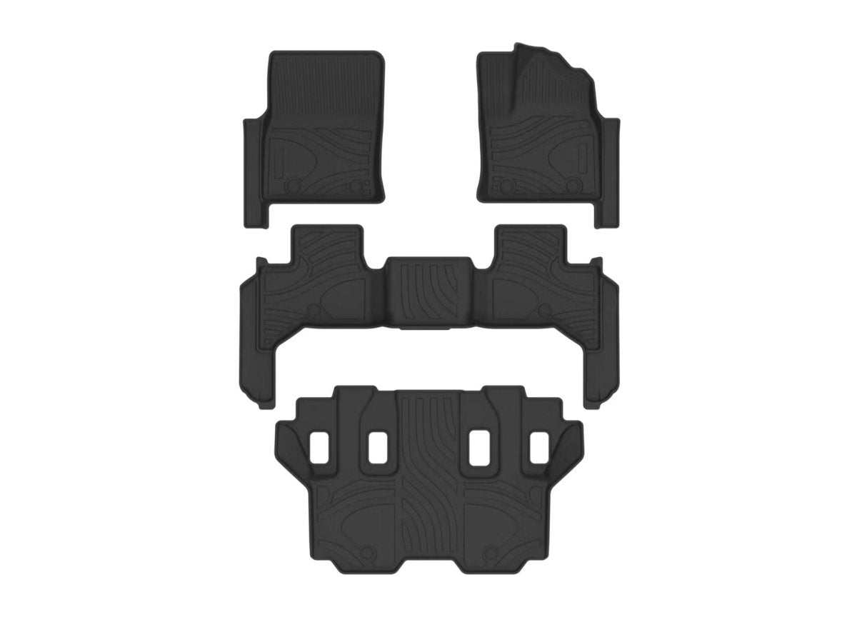 TOYOTA LANDCRUISER LC300 3D MOULDED FLOOR MATS FOR LAND CRUISER-Let us help you explore your 4x4 with us Noxfun