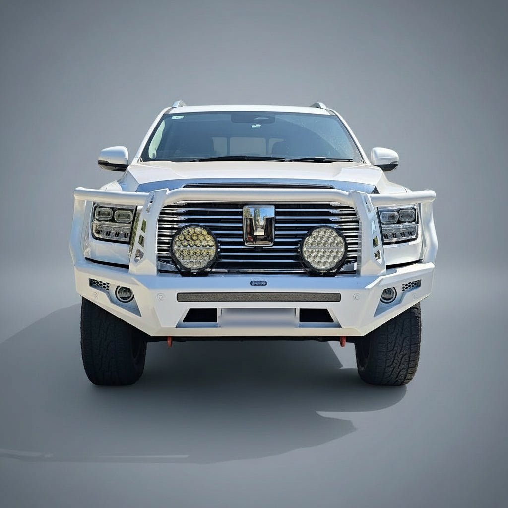 GWM TANK 500 ARMOUR FORGED BULL BAR (HOOPED)-Let us help you explore your 4x4 with us Noxfun