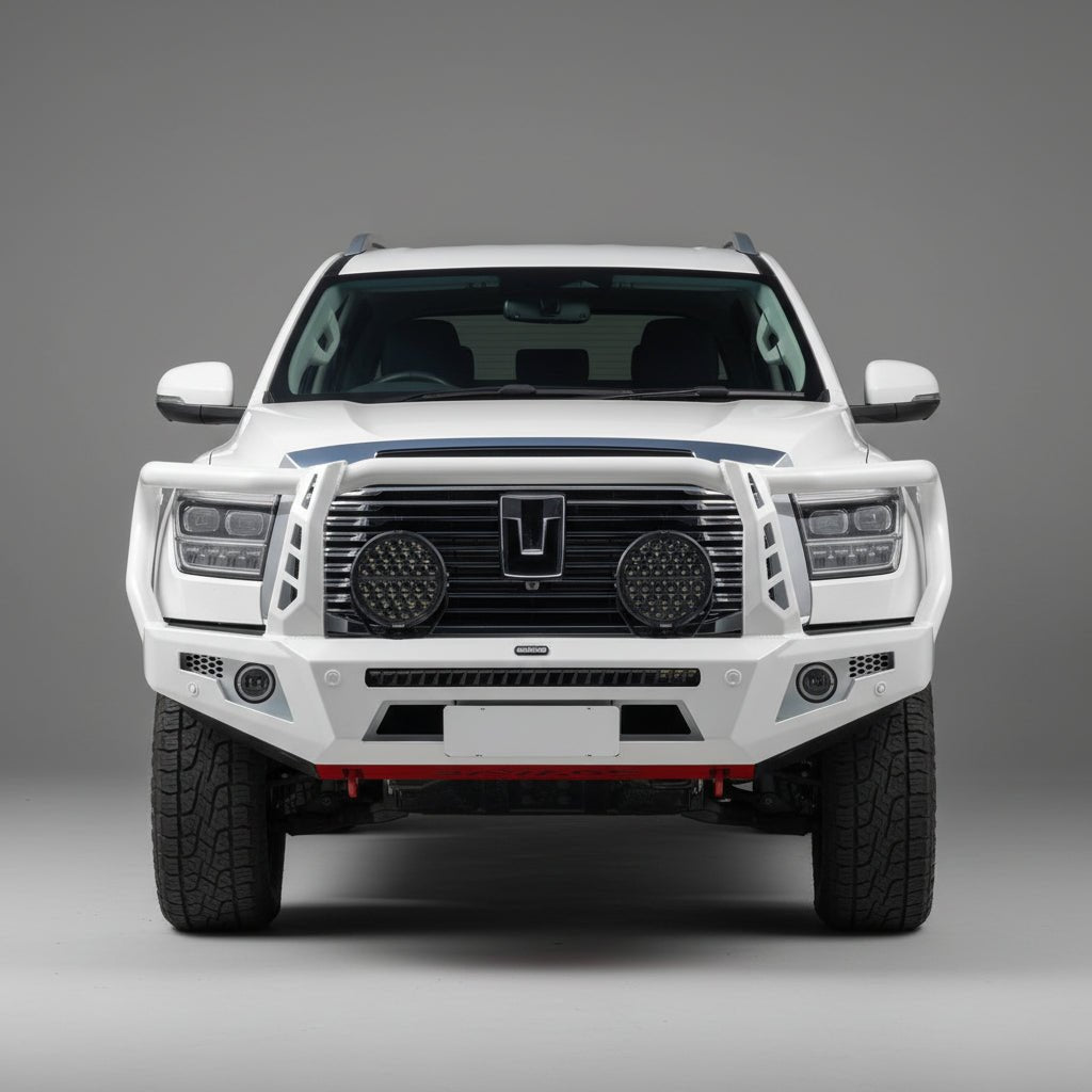 GWM TANK 500 ARMOUR FORGED BULL BAR (HOOPED)-Let us help you explore your 4x4 with us Noxfun