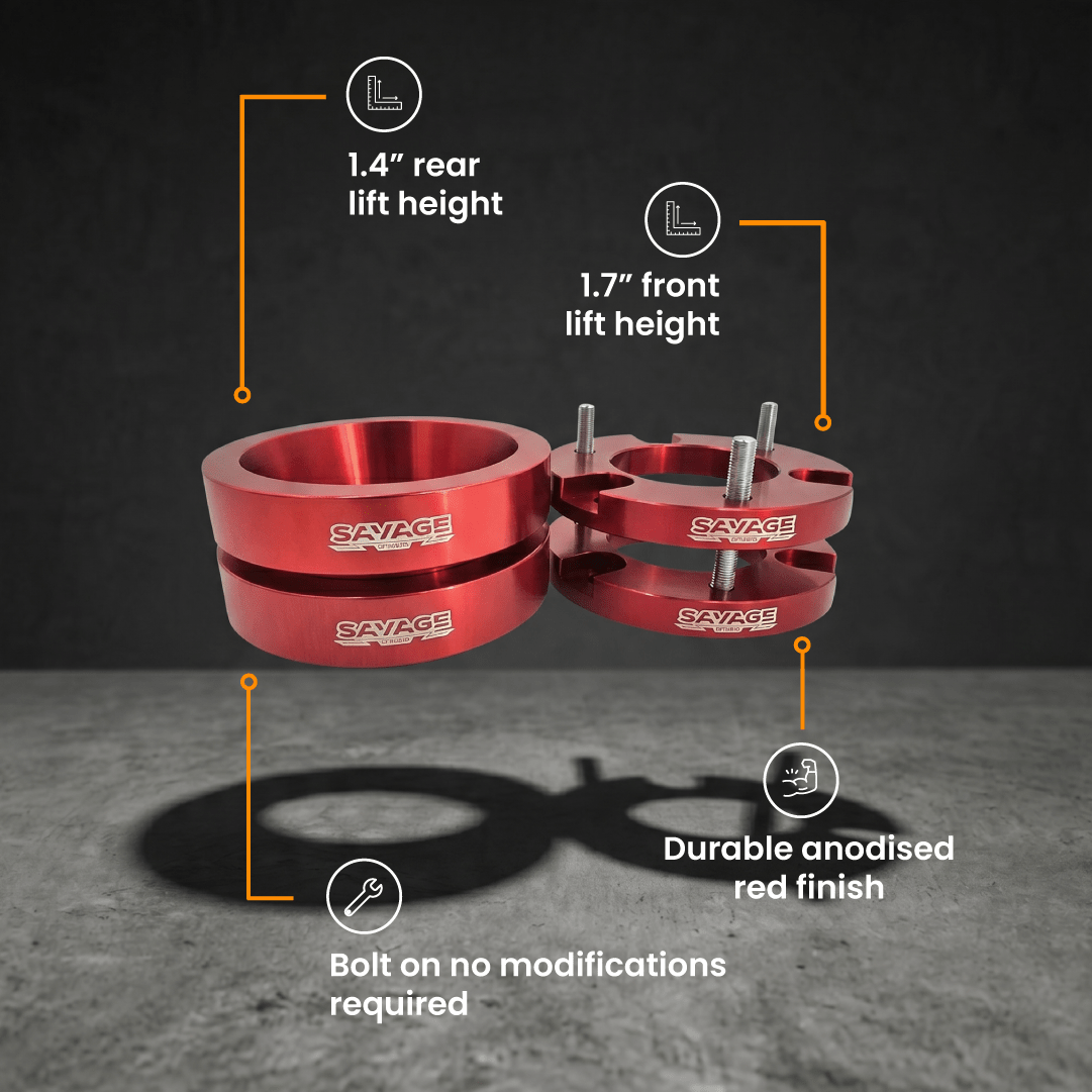 BYD SHARK 6 1.7 SPACER LIFT KIT-Let us help you explore your 4x4 with us Noxfun