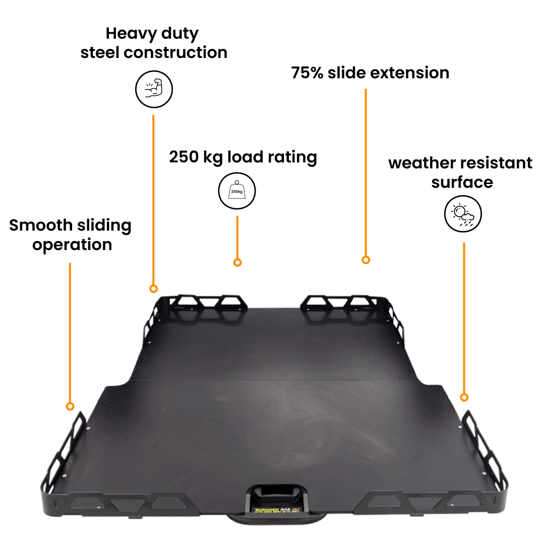 BYD SHARK 6 HSP LOAD SLIDE-Let us help you explore your 4x4 with us Noxfun
