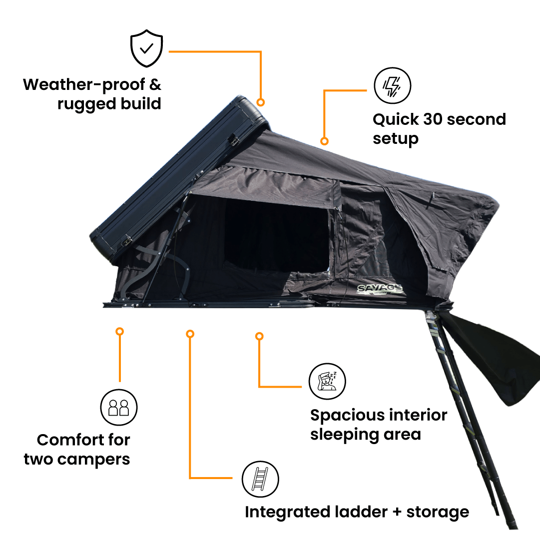 noxfun HARDSHELL ROOFTOP TENT-Let us help you explore your 4x4 with us Noxfun