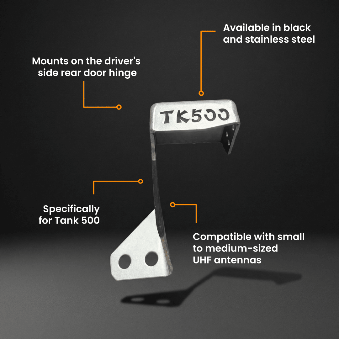 TANK 500 UHF ANTENNA REAR DOOR MOUNT-Let us help you explore your 4x4 with us Noxfun