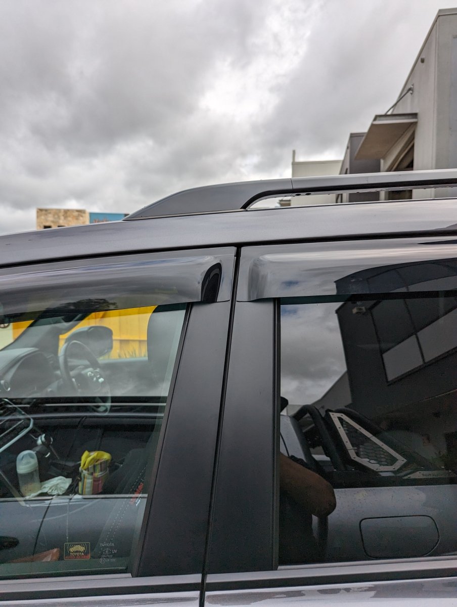 TOYOTA LC300 WEATHER SHIELDS TINTED-Let us help you explore your 4x4 with us Noxfun