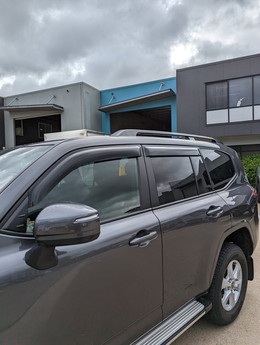 TOYOTA LC300 WEATHER SHIELDS TINTED-Let us help you explore your 4x4 with us Noxfun