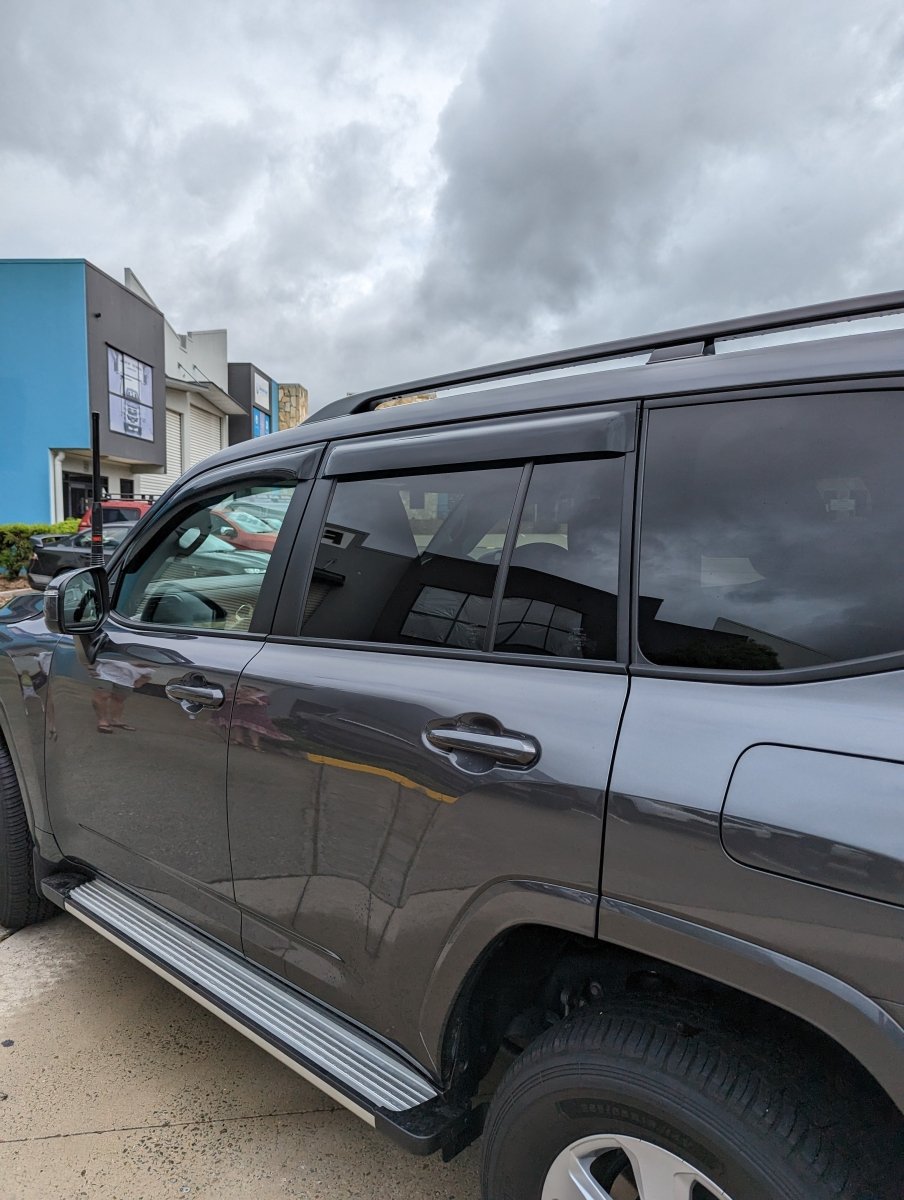 TOYOTA LC300 WEATHER SHIELDS TINTED-Let us help you explore your 4x4 with us Noxfun