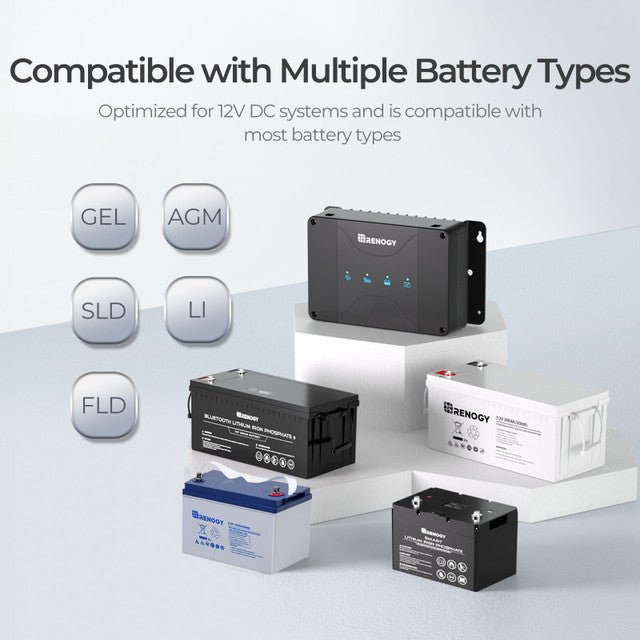 RENOGY 12V 30A Dual Input DC to DC Battery Charger with MPPT-Let us help you explore your 4x4 with us Noxfun